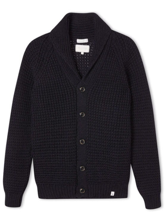 Peregrine,Waffle Shawl Cardigan
