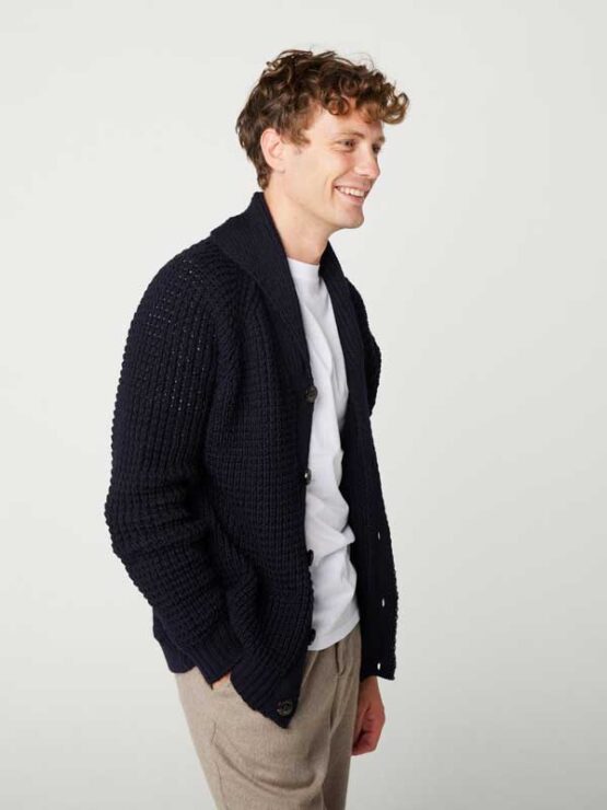 Peregrine,Waffle Shawl Cardigan – Bild 2