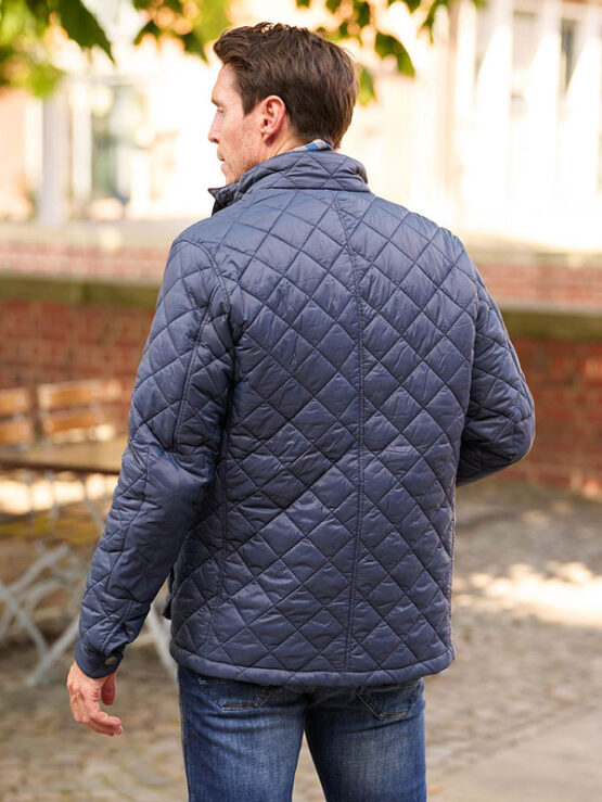 Steppjacke ”Lingfield” für Herren in Blau – Bild 2