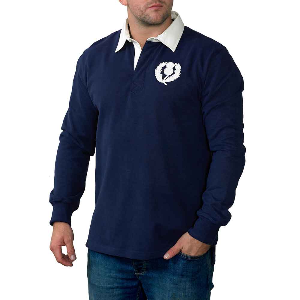Vintage Scotland Rugby Shirt Rugby Union Jersey – Bild 4