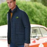 Wellington Tweed Visgraat Jack Blauw – Bild 2