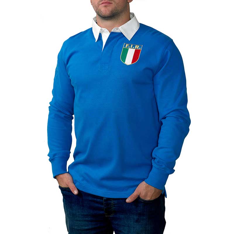 Vintage Rugby Shirt Italy – Bild 3