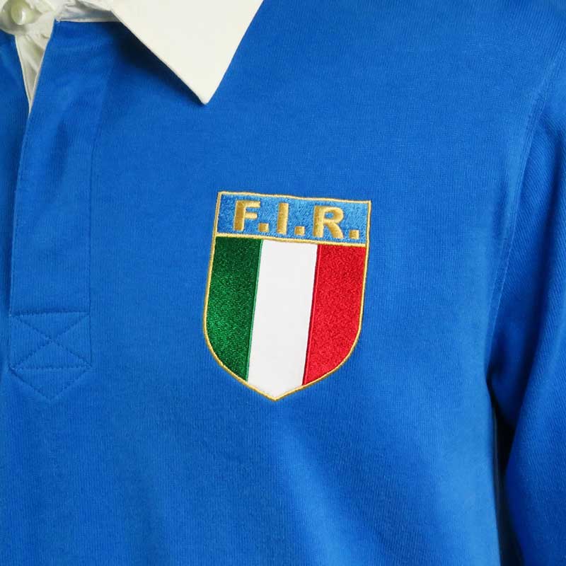 Vintage Rugby Shirt Italy – Bild 4