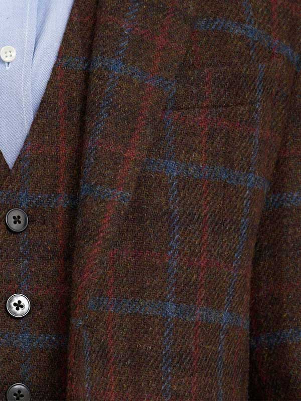 Harris Tweed Sakko ''London'' In Lord's Overcheck – Bild 6