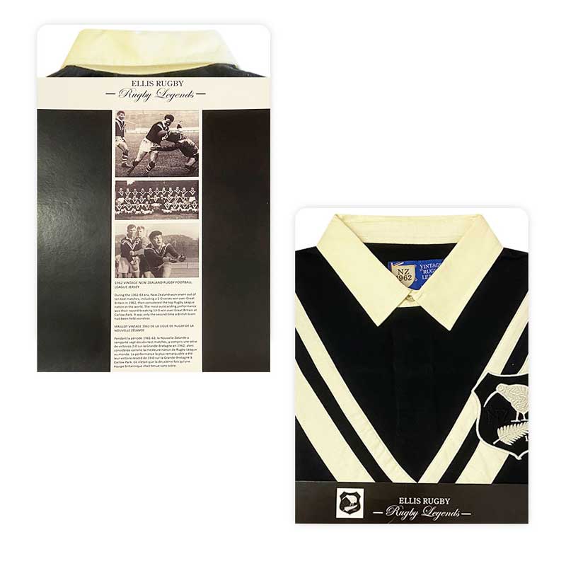 New Zealand Rugby League Shirt Vintage Style – Bild 4