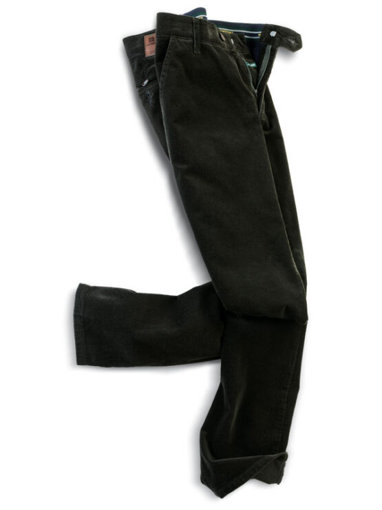 Cord Hose Dunkel Braun – Bild 6
