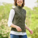 Sportliche Damen Steppweste ”Lily” in oliv – Bild 2