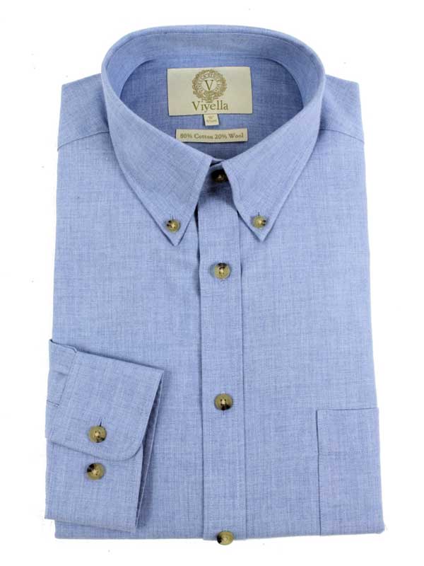 Viyella_Plain_Sky_Blue_80_20_Cotton_Wool_Blend_Button_Down_Collar_Shirt_1