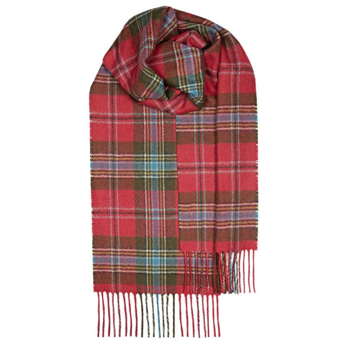 Lamswollen_Shawl__MacLean_of_Duart_Weathered_
