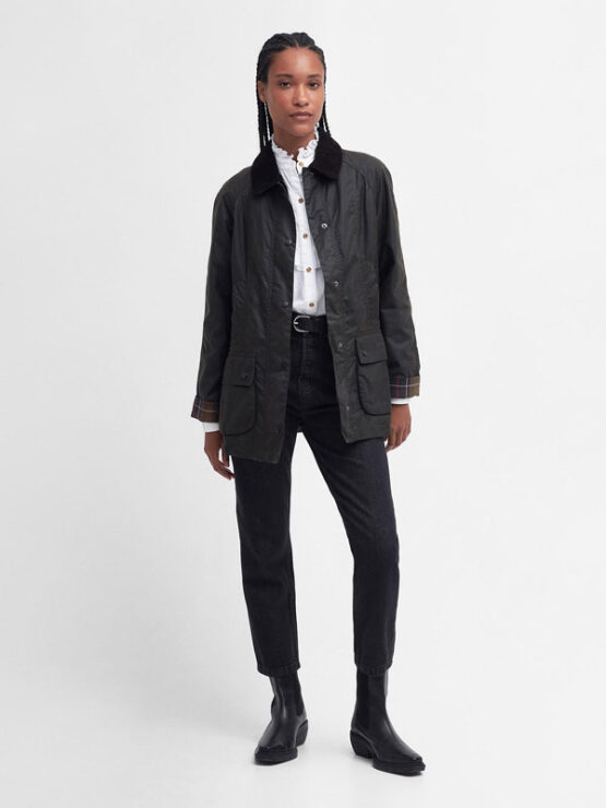 Barbour Classic Beadnell Wachs Jacke Olive