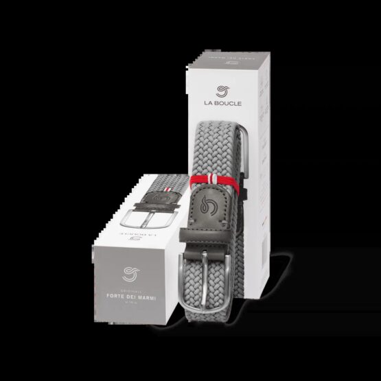 Le Boucle Gürtel Forte Dei Marmi Mono White – Bild 2