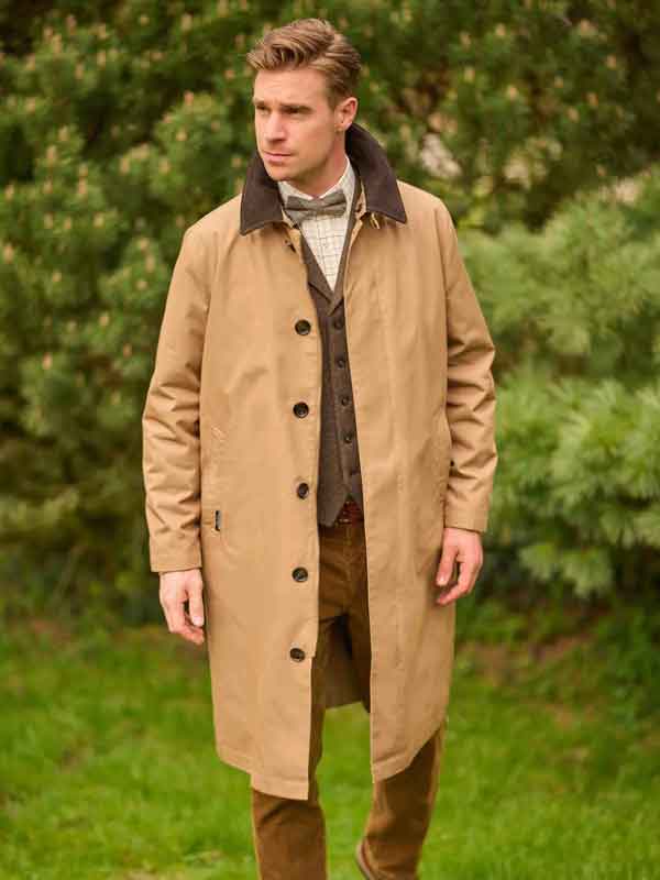 Overjas_Regenmantel_Finchester_All_Season_In_Dark_Sand