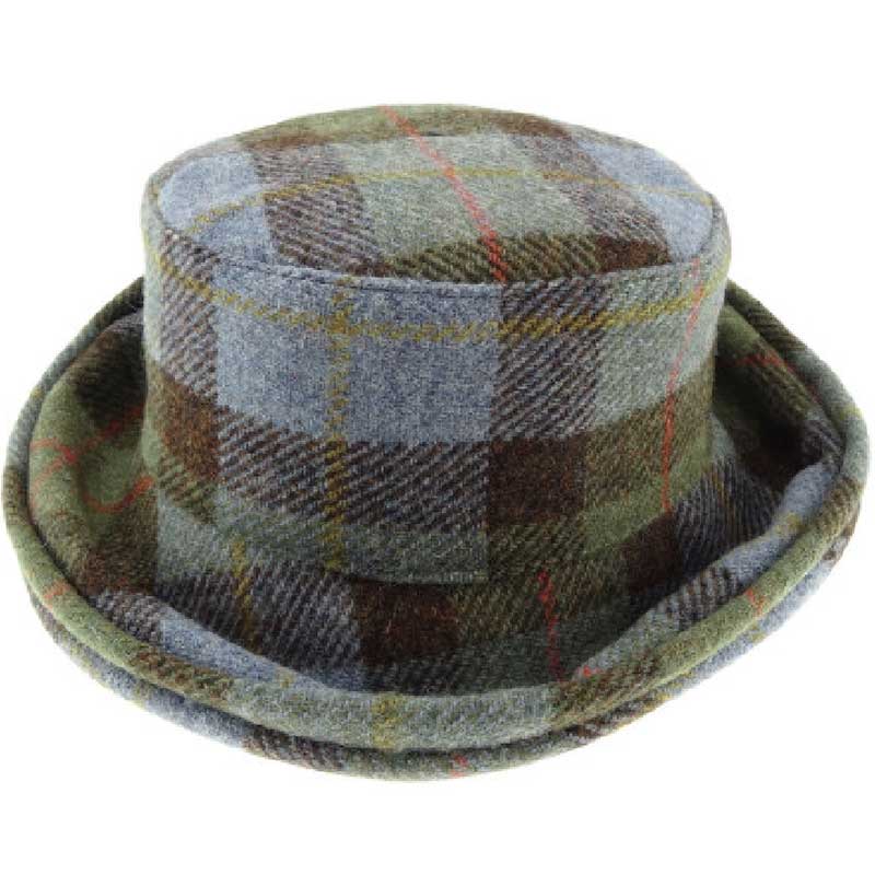 Harris_Tweed_Ladies_One_Size_Cloche_Hat_in_MacLeod_Tartan