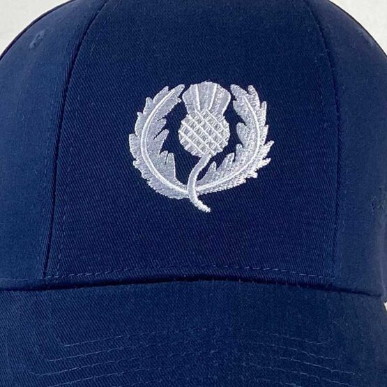 Scotland Rugby Cap Navy Vintage Style – Bild 2