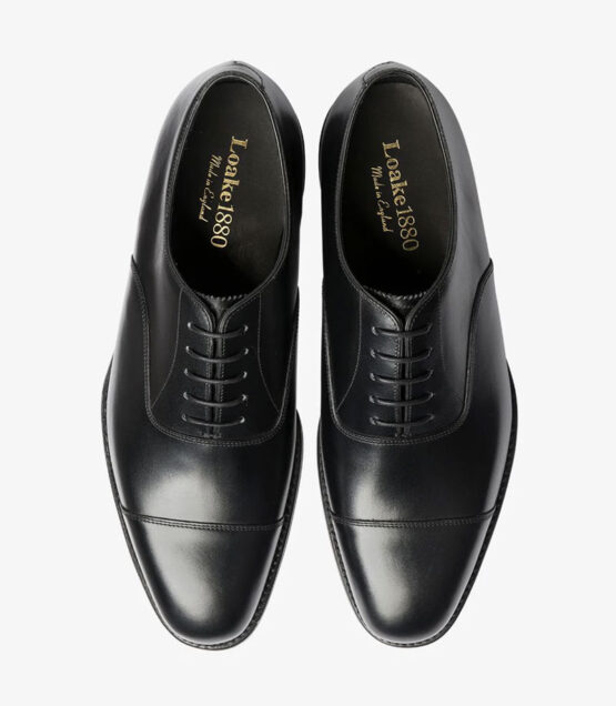 Aldwych Black Calf Oxford Capital/F Fitt Leather sole – Bild 2