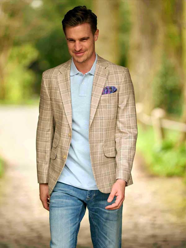 Zijden_Zomer_Jasje_London_In_Light_Glencheck