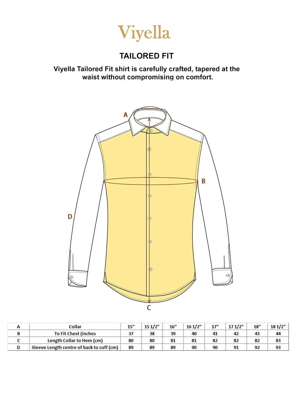 Viyella – Blaues, formelles Baumwollhemd mit Haarstreifen und maßgeschneiderter Passform – Bild 3