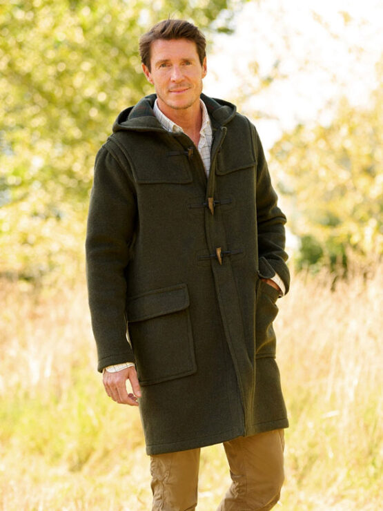 Dufflecoat Oliv