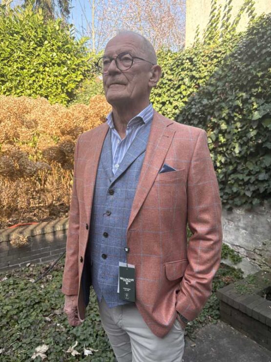 Sommerjacke Wellington Rose Check Silk