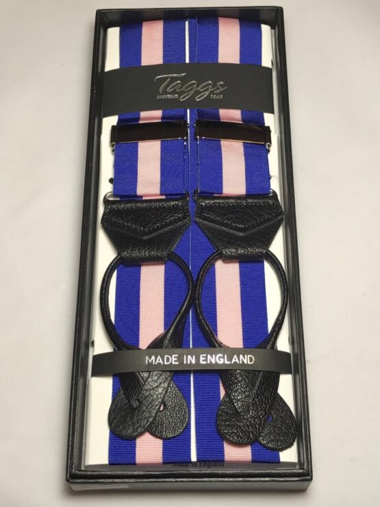 Hosenträger mit Lederriemen