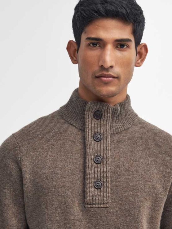Barbour Essential Patch Half Zip Knitted Jumper – Bild 2