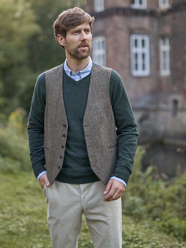 Harris_Tweed_Vestje_Evergreen_670