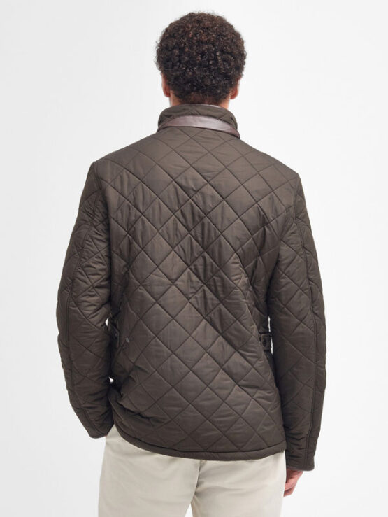 Barbour Powell Quilt Olive – Bild 2
