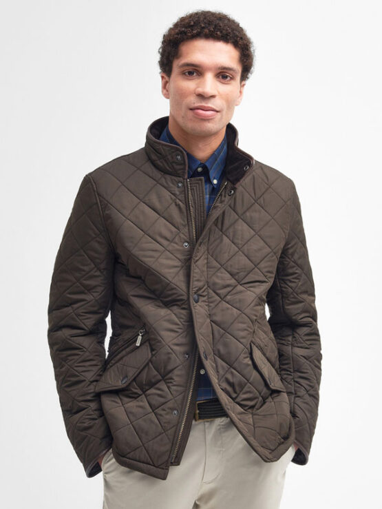 Barbour Powell Quilt Olive
