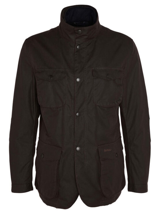 Barbour Ogston Wax Jacket Rustic-Classic – Bild 3