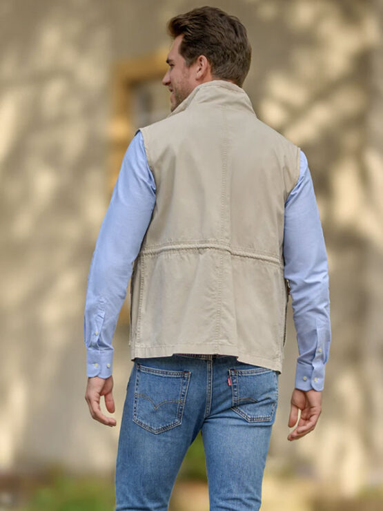 Wellington Bodywarmer / Weste Austin Beige – Bild 2