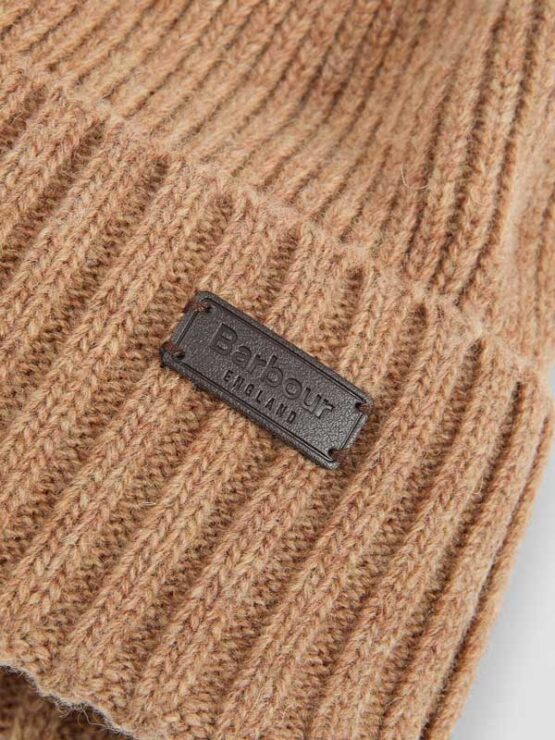 Barbour Carlton Beanie Mütze Military Brown – Bild 3