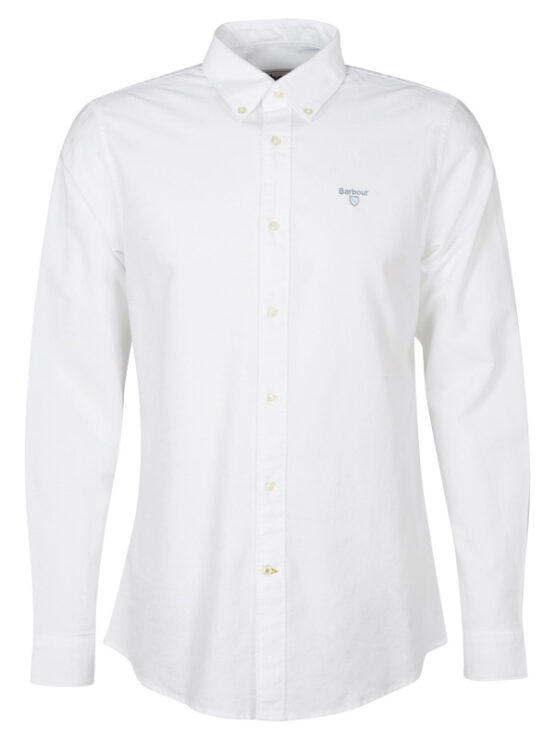 Barbour Oxtown Tailored Shirt White – Bild 2