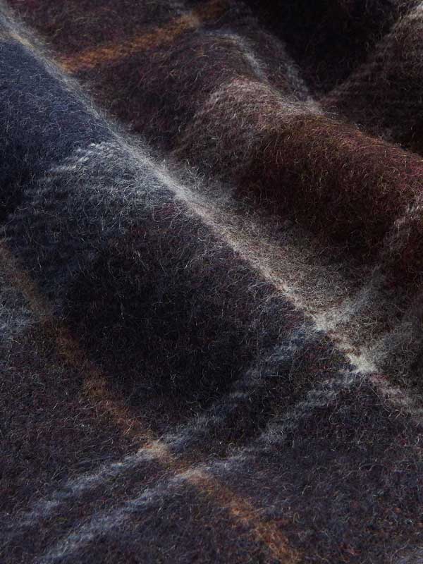 Barbour Brack Patchwork Tartan Schal Midnight Oak Tartan – Bild 5