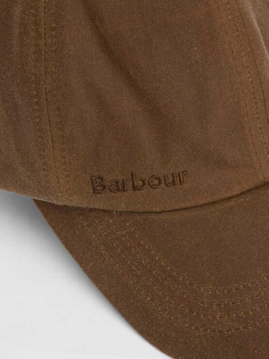 Barbour Wachsmütze Brown – Bild 7