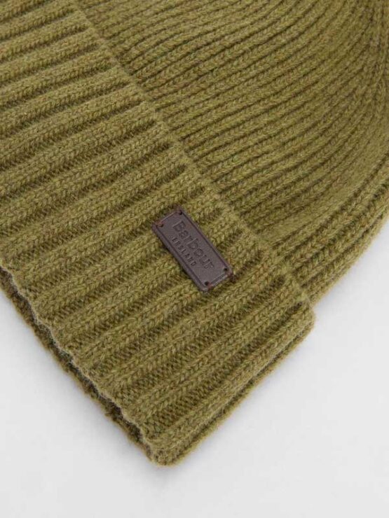 Barbour Carlton Beanie Mütze Light Moss – Bild 3