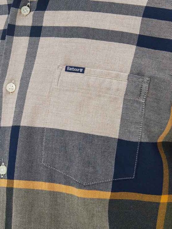 Barbour Dudoon Tailored Tartan Shirt Forest Mist – Bild 6