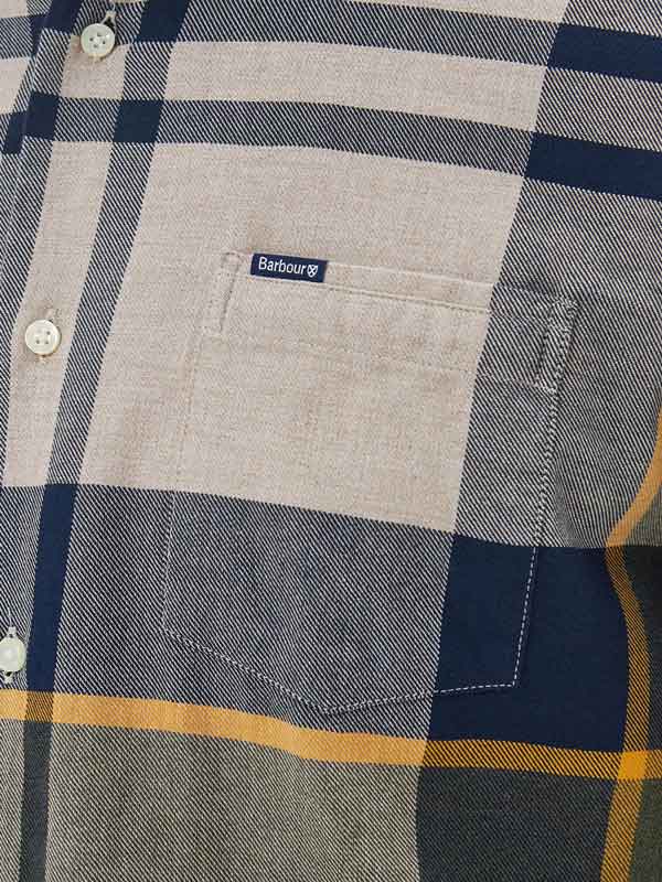 Barbour Dudoon Tailored Tartan Shirt Forest Mist – Bild 6