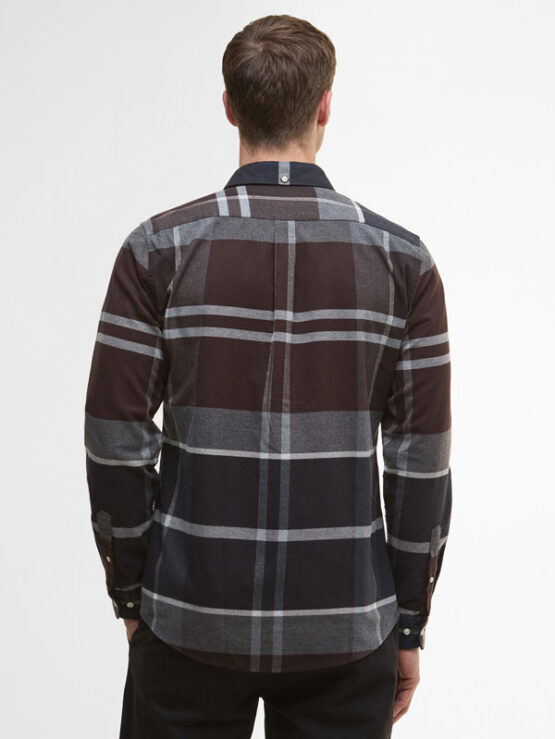 Barbour Iceloch Tailored Tartan Hemd Midnight Oak Tartan – Bild 3