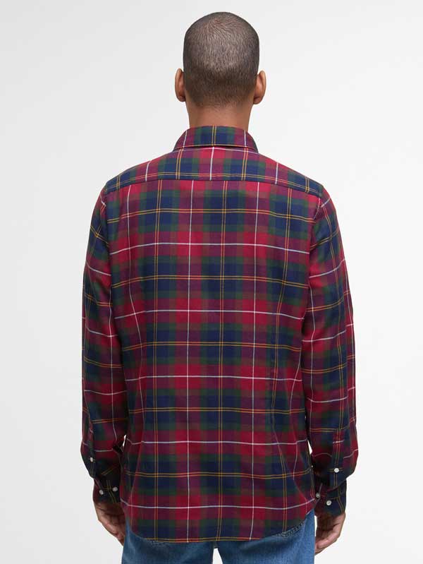Barbour Fortrose Tailored Tartan Hemd Winterberry Tartan – Bild 3