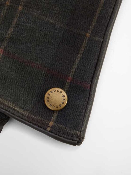 Barbour Scarlet Tartan Handschuhe Braun – Bild 2