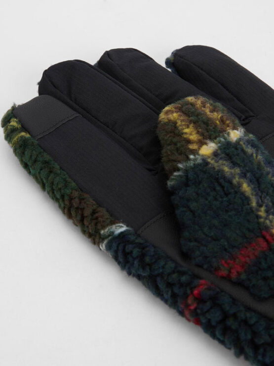 Barbour Field Tartan Fleece-Handschuhe für Damen – Bild 2