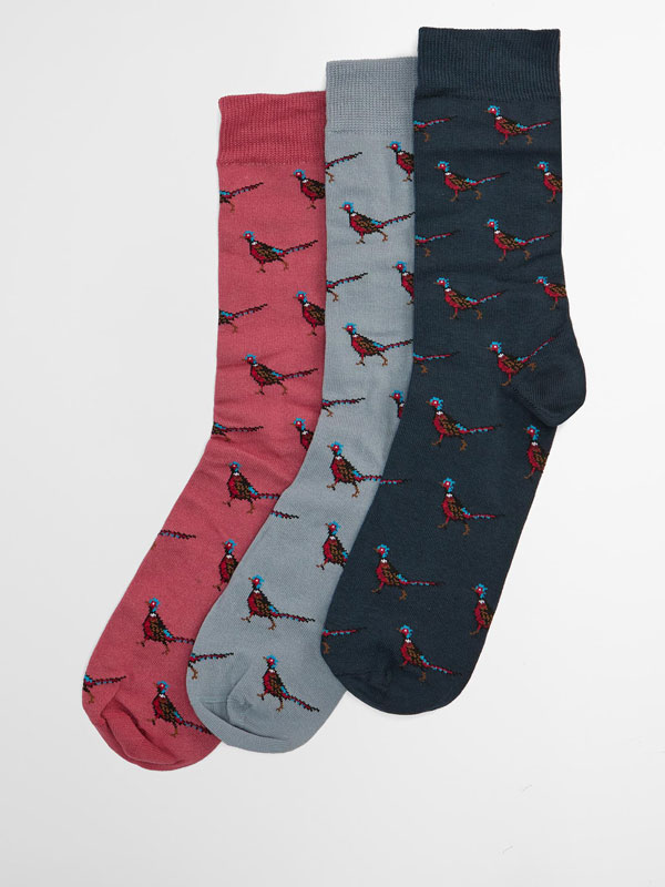 Barbour_Pheasant_Socks_Gift_Box_Pink_Mix