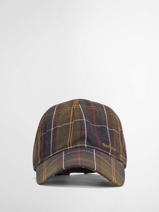 Barbour Telfield Tartan-Kappe, klassisches Tartanmuster