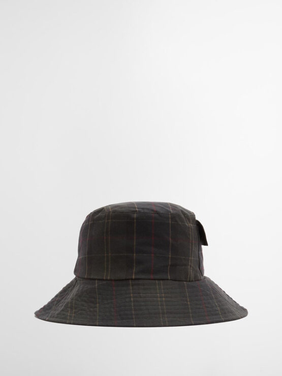 Barbour Scarlet Tartan Fischerhut Klassisch – Bild 2