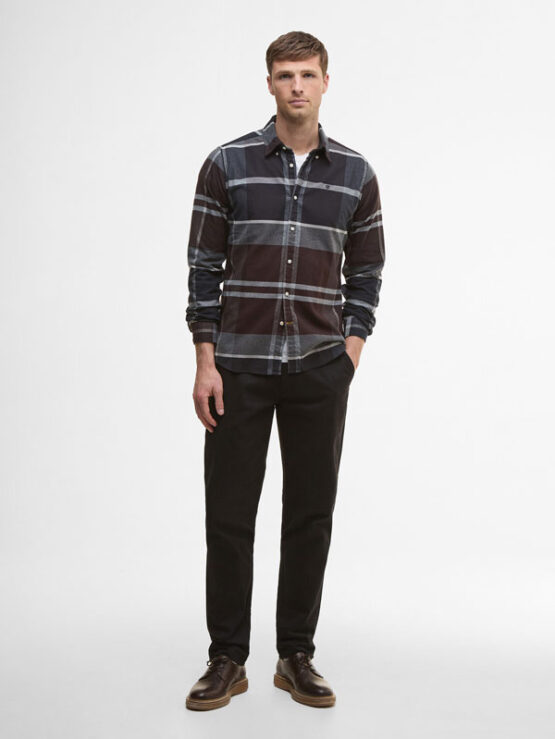 Barbour Iceloch Tailored Tartan Hemd Midnight Oak Tartan – Bild 2