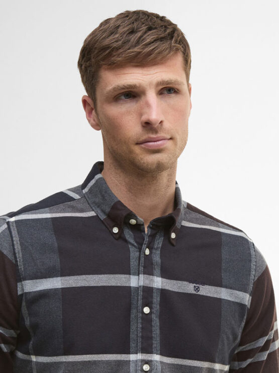 Barbour Iceloch Tailored Tartan Hemd Midnight Oak Tartan – Bild 4