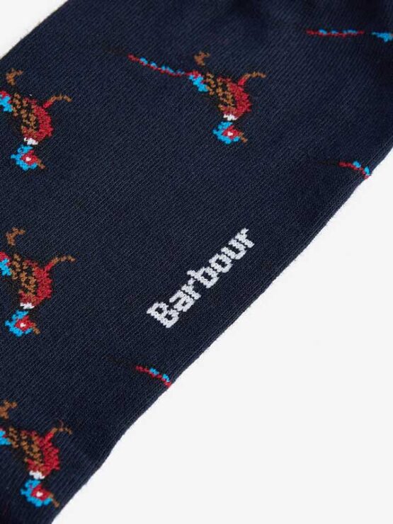 Barbour Mavin Socken Fasan Marine – Bild 2