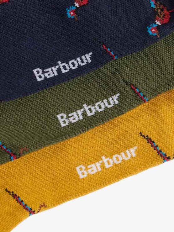 Barbour – Fasanensocken in Geschenkbox Forest Mix – Bild 2