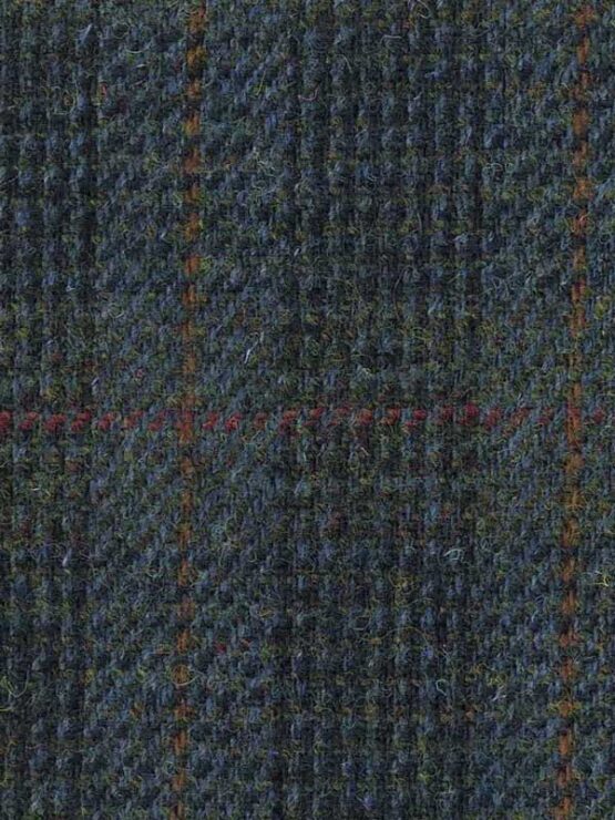 Harris Tweed Sakko ''London'' In Multi-Blue Tweed – Bild 2