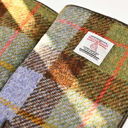 Herren Harris Tweed Handschuhe im Kastanienblauen Tartan – Bild 2